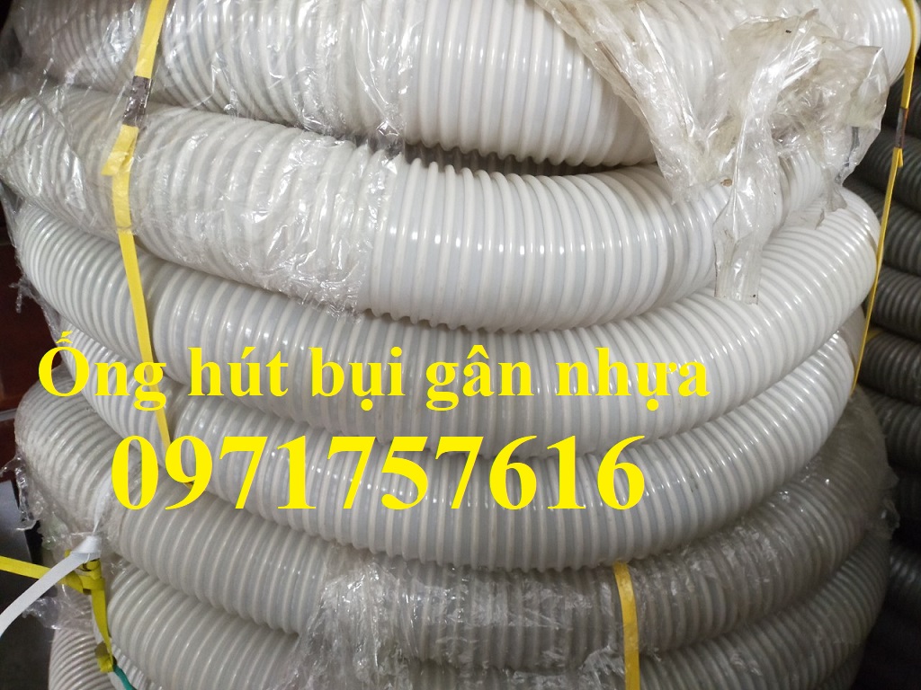 Kho hàng ống hút bụi gân nhựa ,ống hút bụi gân thép tại Hà Nội