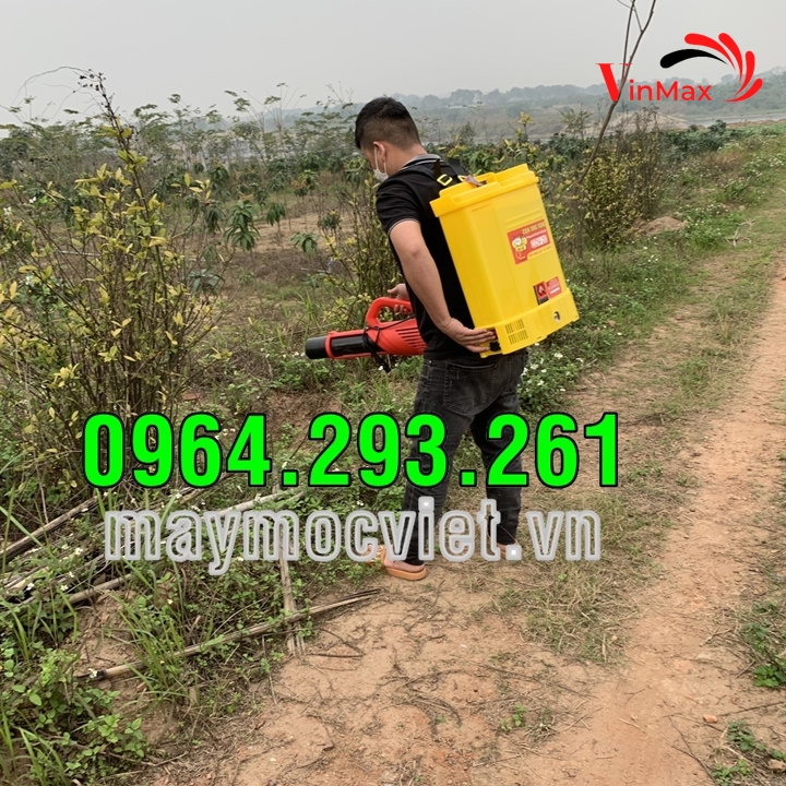 Combo bình xịt điện gắn vòi phun Turbo BA6 chất lượng - uy tín