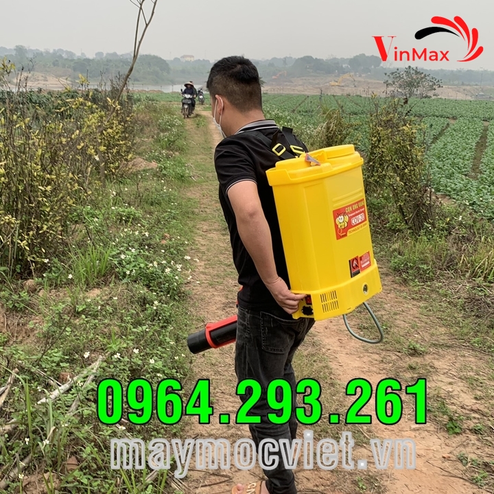 Combo bình xịt điện gắn vòi phun Turbo BA6 chất lượng - uy tín