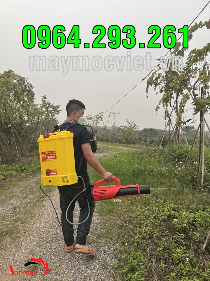 Combo bình xịt điện gắn vòi phun Turbo BA6 chất lượng - uy tín