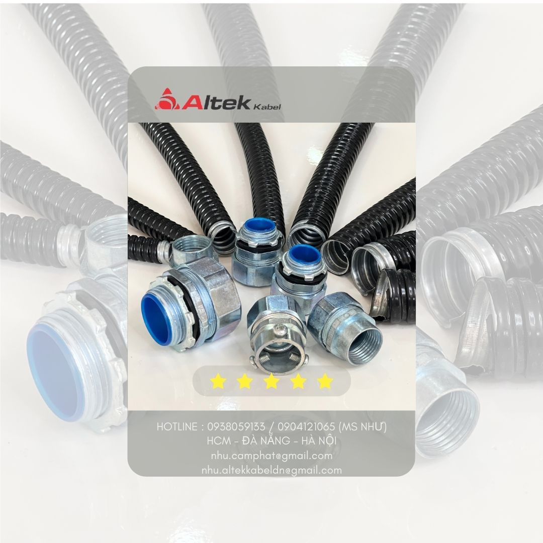 Ống ruột gà lõi thép bọc nhựa pvc luồn dây điện phi 16 / phi 20 /,...