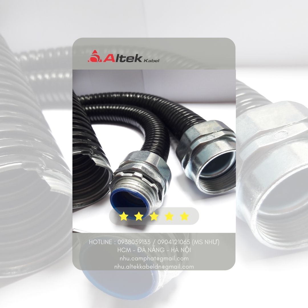 Ống ruột gà lõi thép bọc nhựa pvc luồn dây điện phi 16 / phi 20 /,...