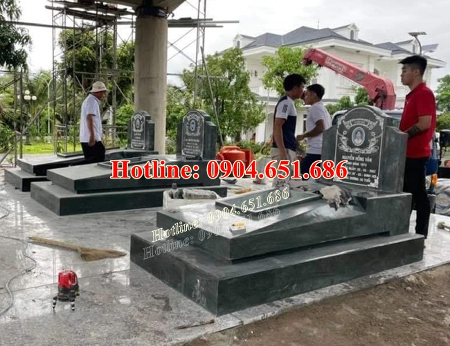 100+ mẫu mộ đá nhất táng đẹp - Xây mộ đá nhấ táng để tro cốt, hài cốt