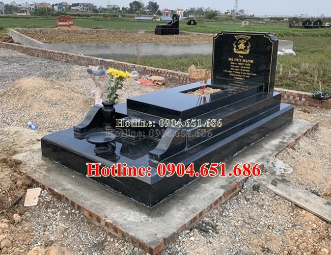 Mộ đá nhất táng đẹp - Cách lựa chọn mộ đá nhất táng, an táng 1 lần