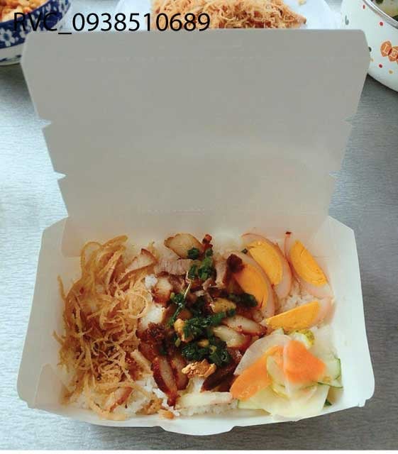 Mua hộp giấy đựng cơm ở đâu giá rẻ tại Sài Gòn