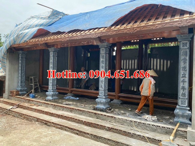 Bán cột đồng trụ nhà thờ họ taih Phú Thọ - 19 Mẫu cột đá đẹp