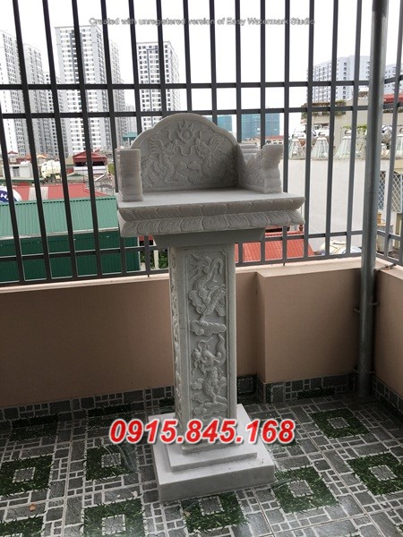 mẫu 583 cây hương thờ đá đẹp bán an giang miếu am khóm trang thờ