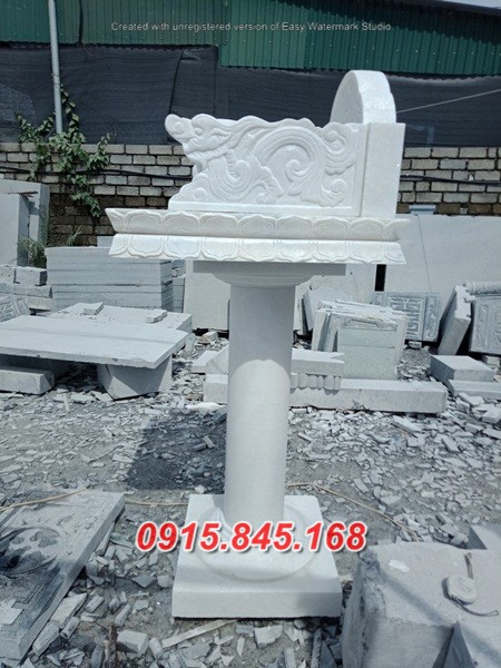 mẫu 583 cây hương thờ đá đẹp bán an giang miếu am khóm trang thờ