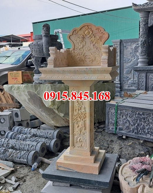 mẫu 583 cây hương thờ đá đẹp bán an giang miếu am khóm trang thờ