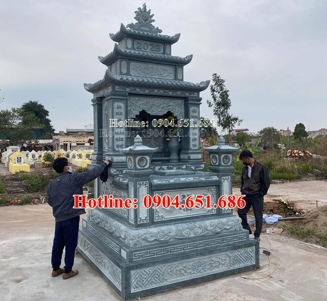 Mộ đá tươi - Tu vấn xây mộ tươi, mộ chôn một lần chuẩn phong thủy