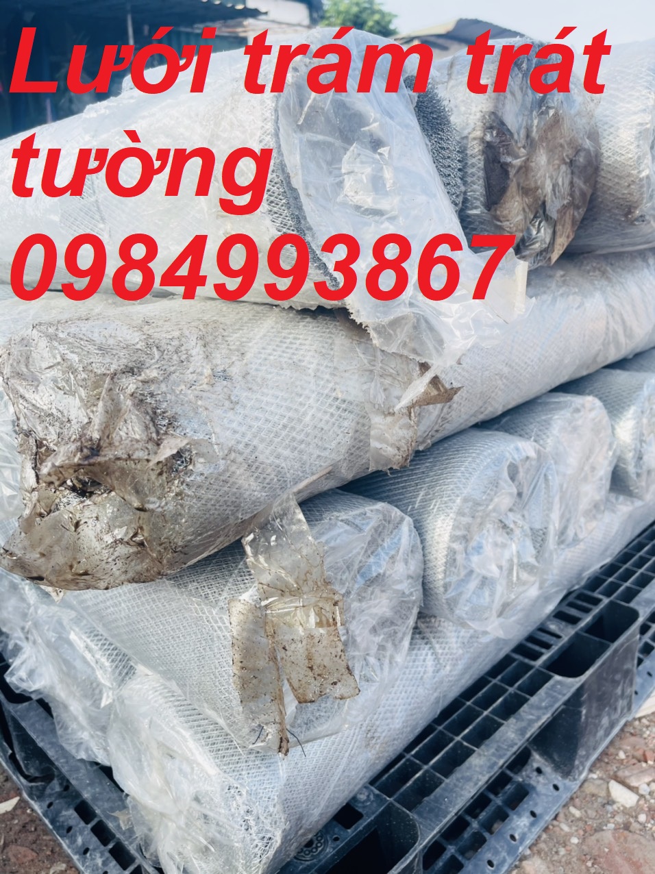 Lưới trám trát tường ô 6x12mm cuộn dài 42m