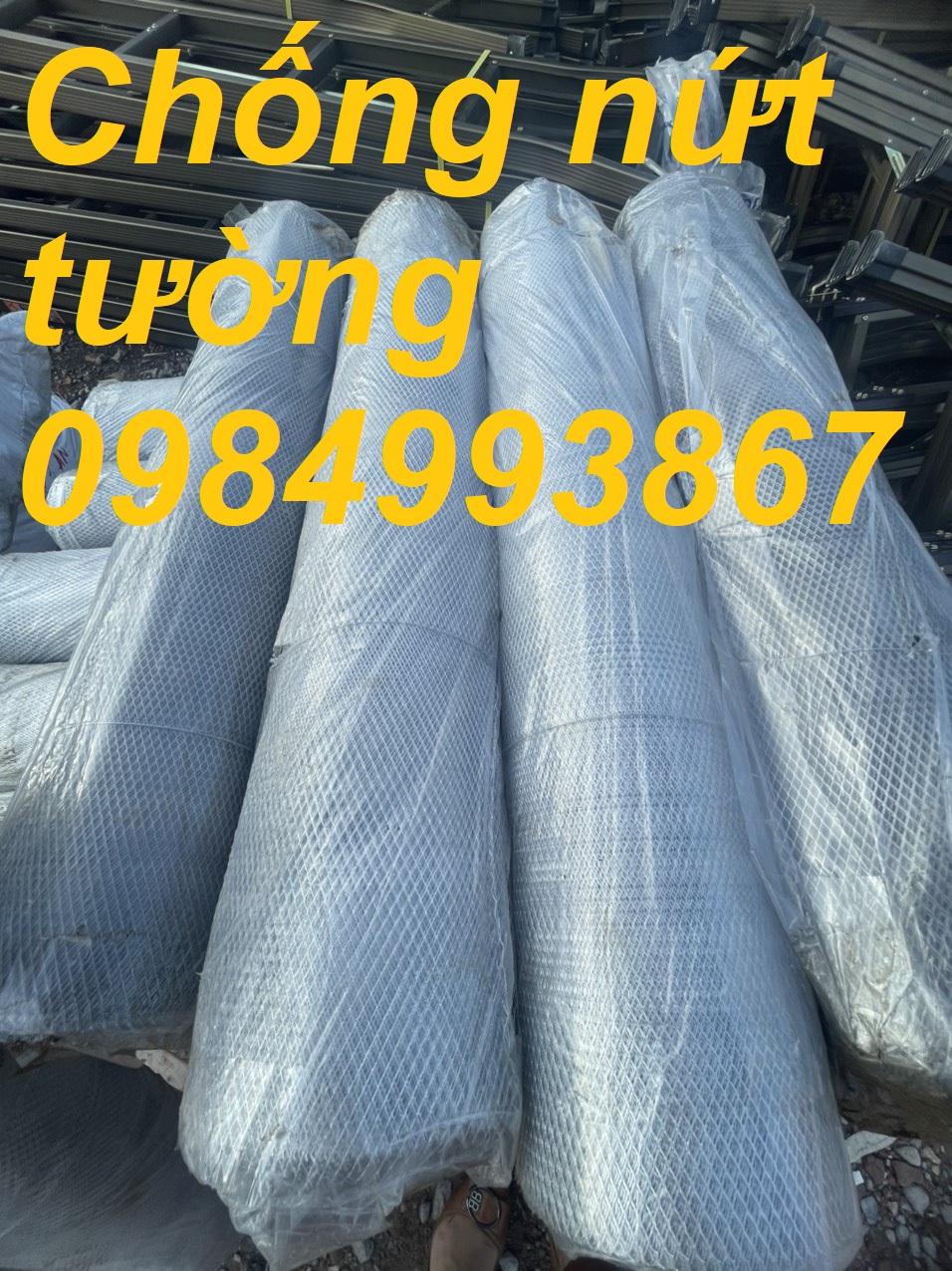 Lưới trám trát tường ô 6x12mm cuộn dài 42m