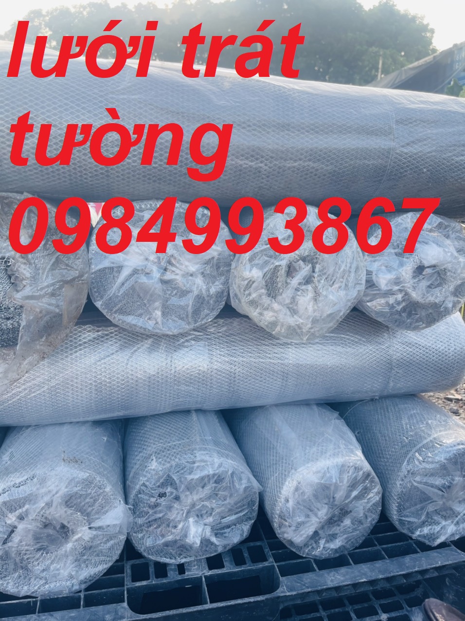 Lưới trám trát tường ô 6x12mm cuộn dài 42m