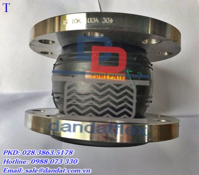 Khớp chống rung máy phát điện/ống inox chịu nhiệt/khớp nối giãn nở