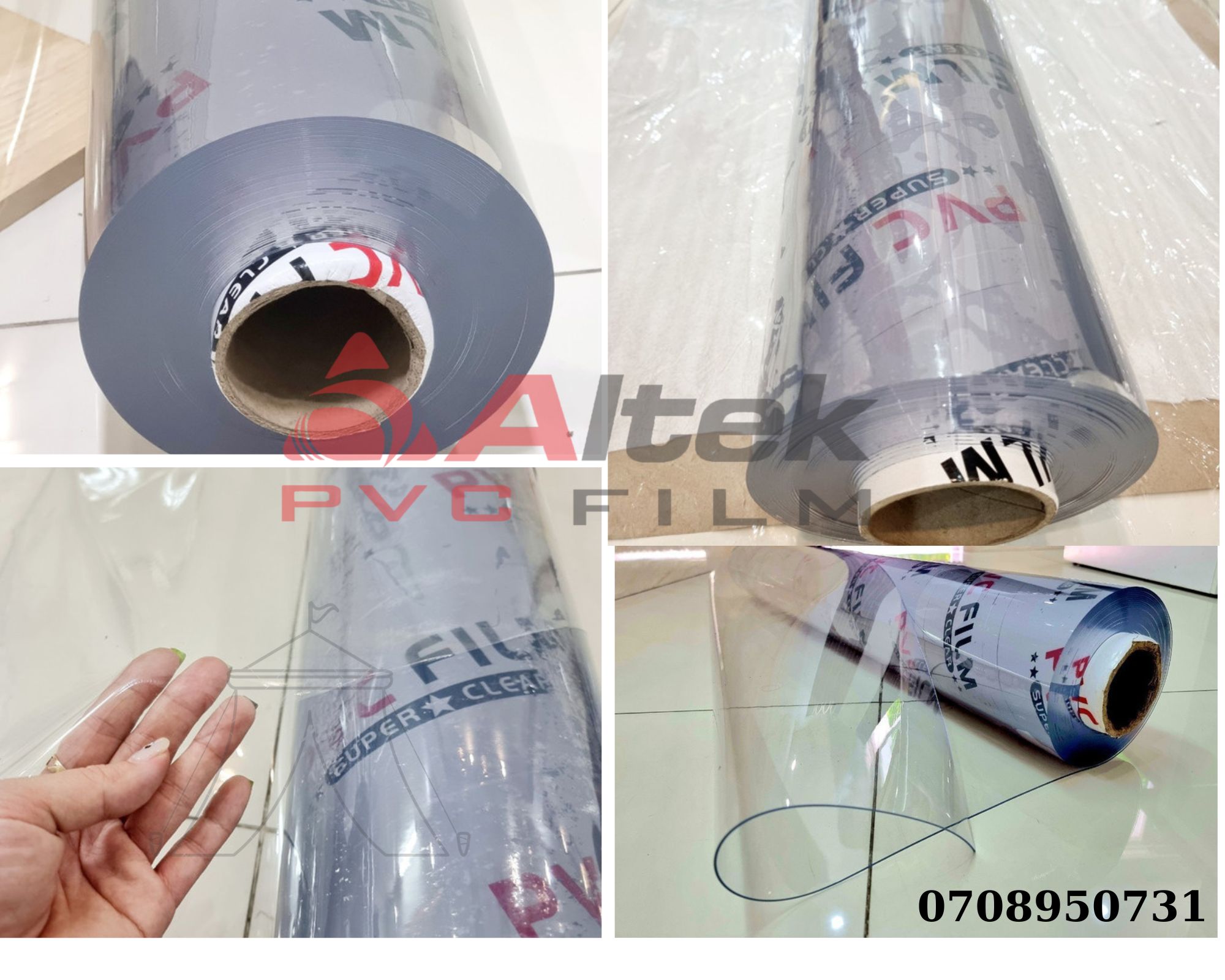 Màng nhựa pvc trắng trong và trong đen hàng có sẵn sll