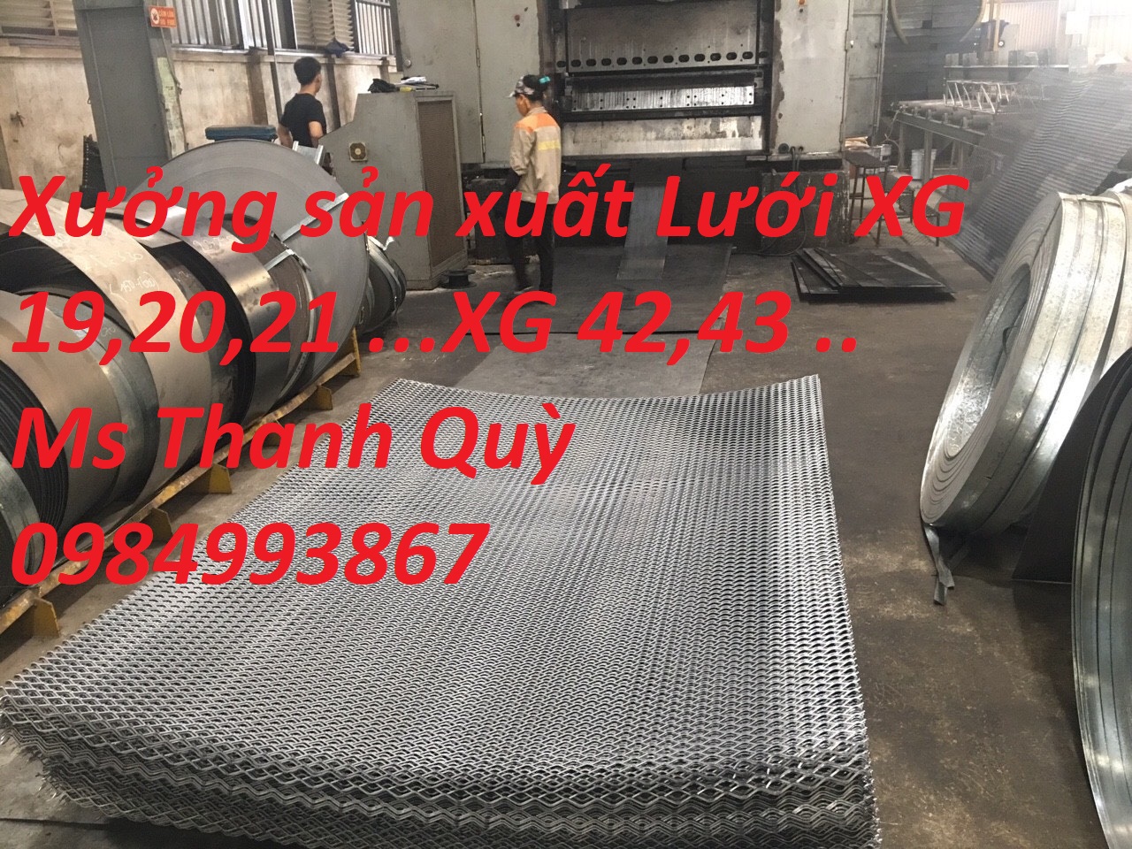 Lưới thép XG 21,XG 19  ô 36mmx101mm  dày 3ly .4ly ,5ly