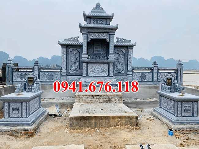 279 mẫu lăng mộ bằng đá bán hoà bình nghĩa trang gia đình ông bà bố me