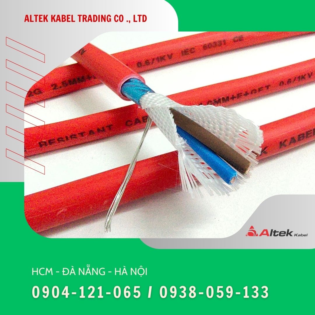 Cáp chống cháy chống nhiễu phân phối toàn quốc, hàng sẵn kho