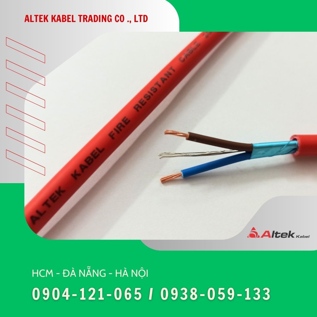 Cáp chống cháy chống nhiễu phân phối toàn quốc, hàng sẵn kho