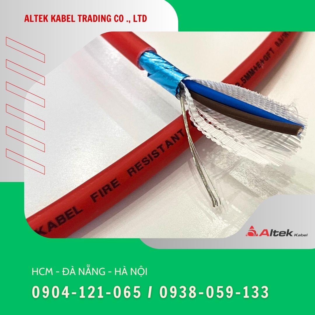 Cáp chống cháy chống nhiễu phân phối toàn quốc, hàng sẵn kho