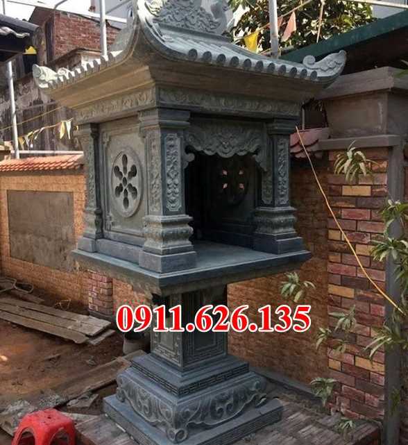 09 mẫu bàn thờ thiên thờ thần linh ngoài trời bằng đá bán tp hcm