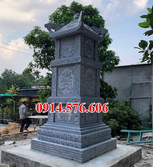 mẫu 483 tháp mộ đá để thờ giữ tro cốt đẹp bán phú yên