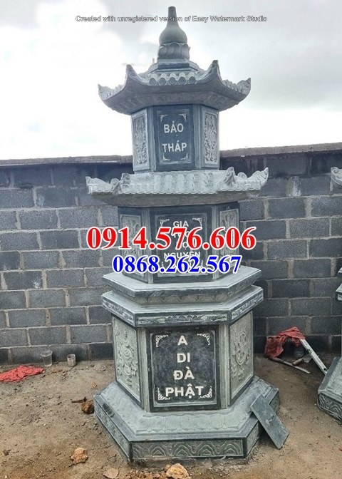 mẫu 484 mộ tháp đá để thờ giữ tro cốt bán bình định bảo tháp sư