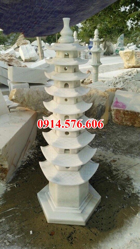 Mẫu 786 mộ tháp đá để giữ thờ tro cốt bán quảng nam bảo tháp sư