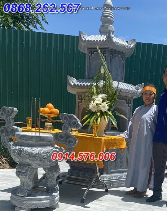 mẫu 290 mộ tháp đá để thờ tro cốt bán quảng bình bảo tháp sư