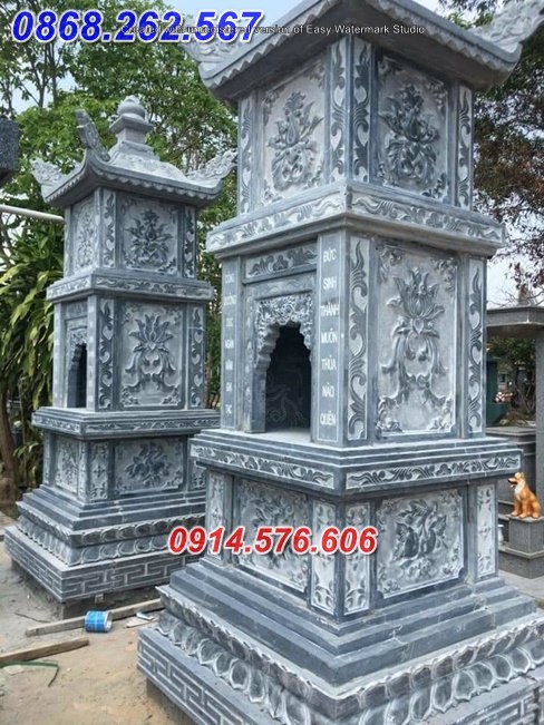 mẫu 290 mộ tháp đá để thờ tro cốt bán quảng bình bảo tháp sư