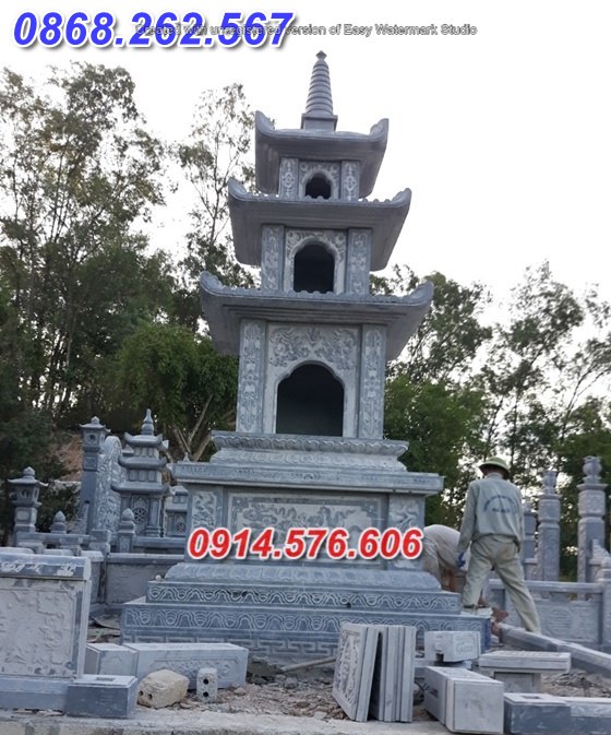 mẫu 290 mộ tháp đá để thờ tro cốt bán quảng bình bảo tháp sư