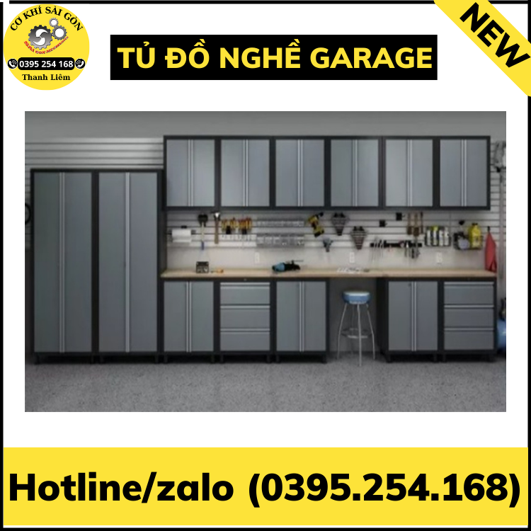 Tủ đựng đồ nghề chuyên sử dụng cho garage