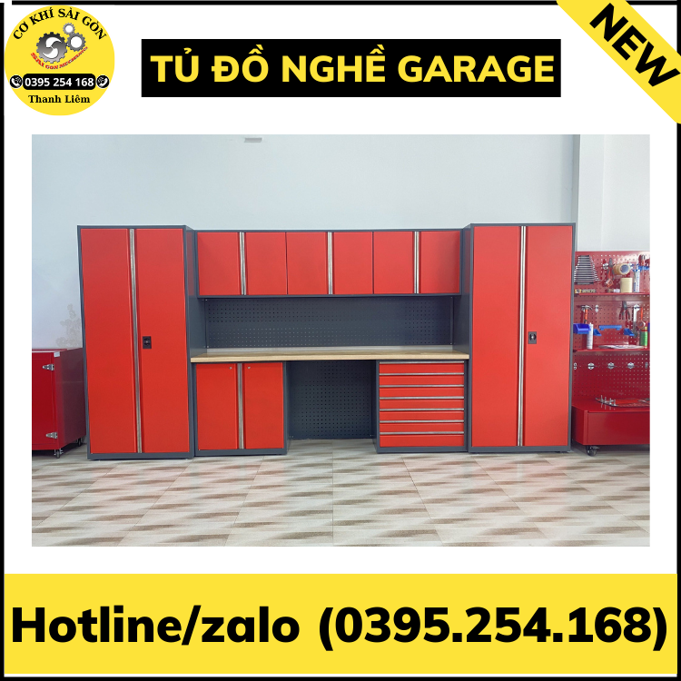 Tủ đựng đồ nghề chuyên sử dụng cho garage