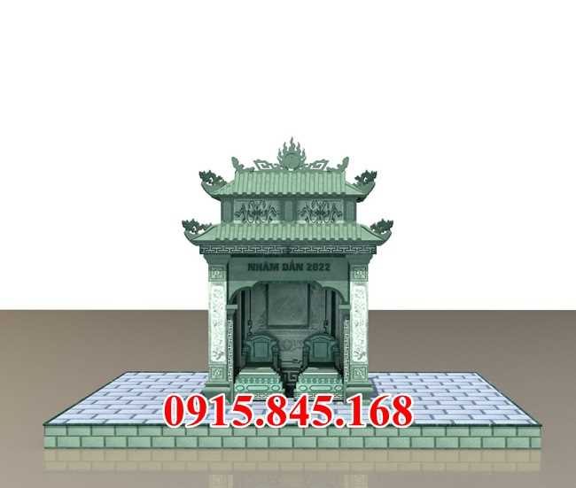 Mẫu 435 miếu thờ thần linh đá đẹp bán sóc trăng cây hương am