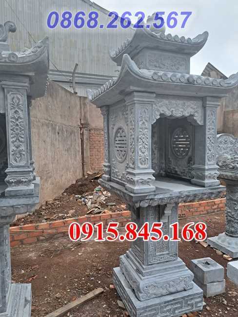 Mẫu 435 miếu thờ thần linh đá đẹp bán sóc trăng cây hương am