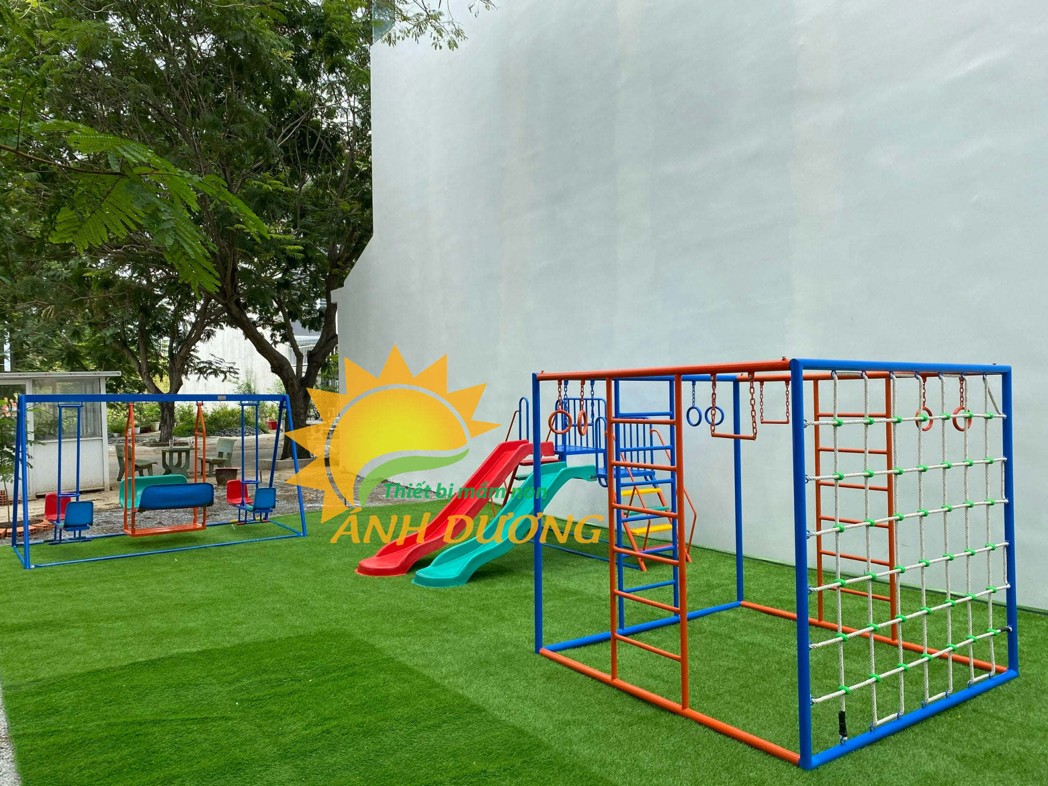 Thang leo vận động trẻ em cho trường học, khu vui chơi, quán cafe