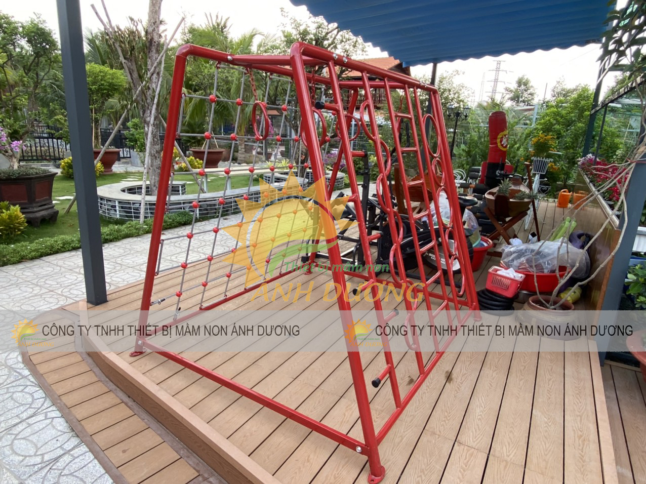 Thang leo vận động trẻ em cho trường học, khu vui chơi, quán cafe
