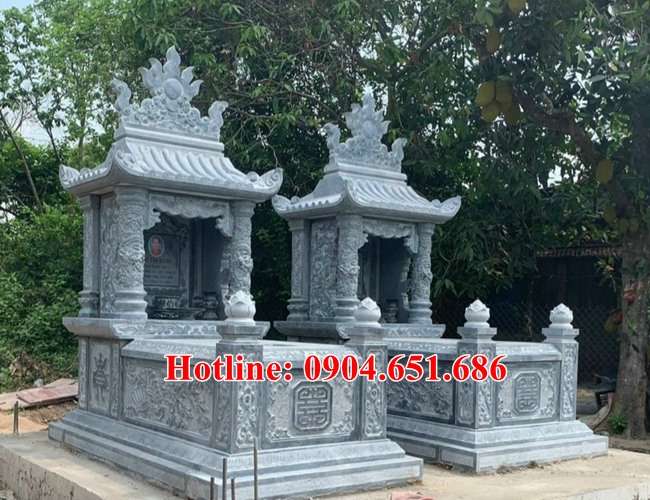 Mộ đá đôi đẹp - 100 Mẫu mộ đá đôi, chụp mộ đá đôi đẹp 2023