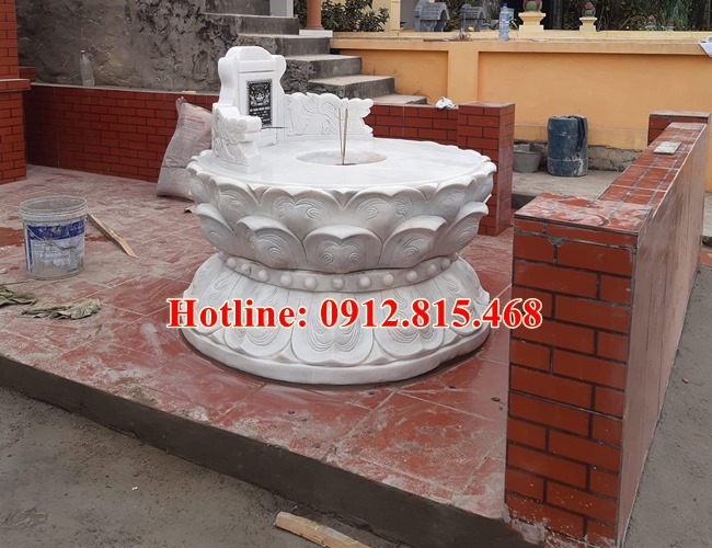Lăng mộ đá tròn đẹp - Xây mẫu lăng mộ tổ tròn đẹp chuẩn phong thủy