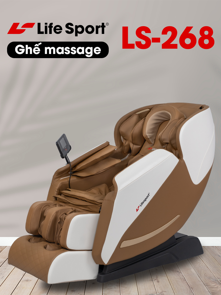Ghế Masage Lifesport LS-268 - Giá rẻ bất ngờ dưới 20 triệu đồng