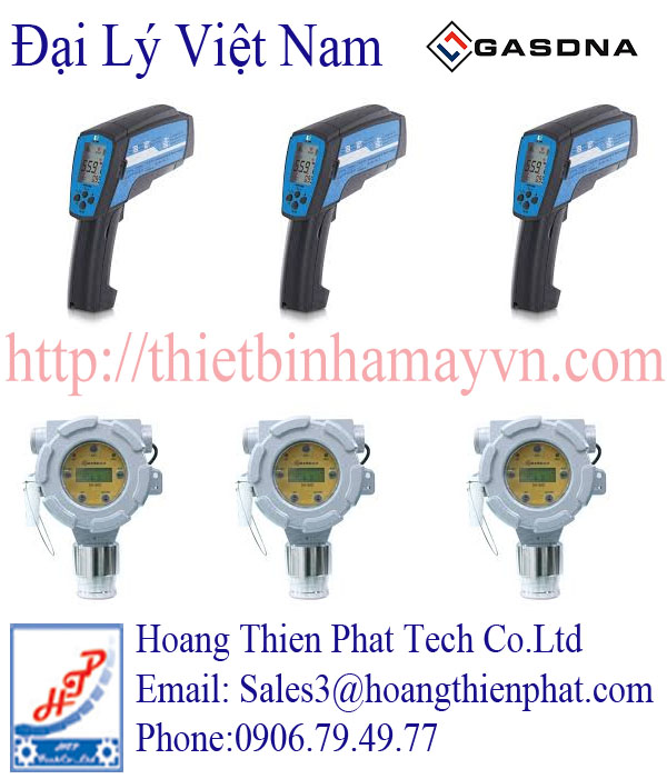 Đại lý phân phối máy dò khí GASDNA tại Việt Nam