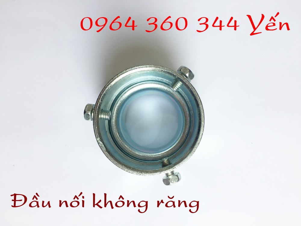 Đầu nối ống ruột gà lõi thép với ống EMT