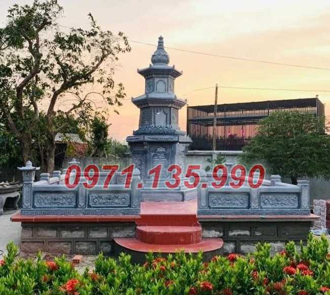 Mộ tháp đá - Mẫu mộ tháp bằng đá đơn giản đẹp bán tại Bắc Giang 58