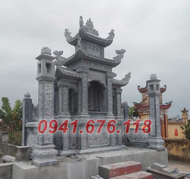 Mẫu 567 lăng mộ bằng đá bán ninh bình nghĩa trang dòng họ ông bà bố mẹ