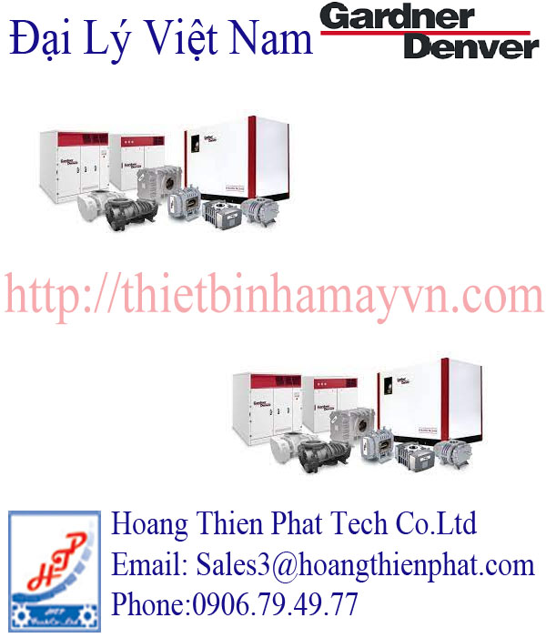 Đại lý phân phối máy nén khí Gardner denver