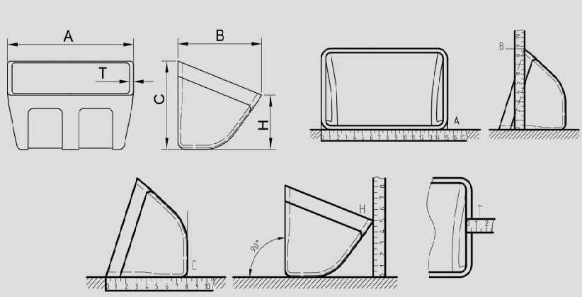 Xin giới thiệu cho mọi người các loại gầu tải được sử dụng phổ biến