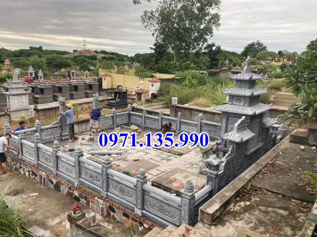 Lăng mộ đá - Mẫu lăng mộ bằng đá đơn giản đẹp bán tại Vũng Tàu