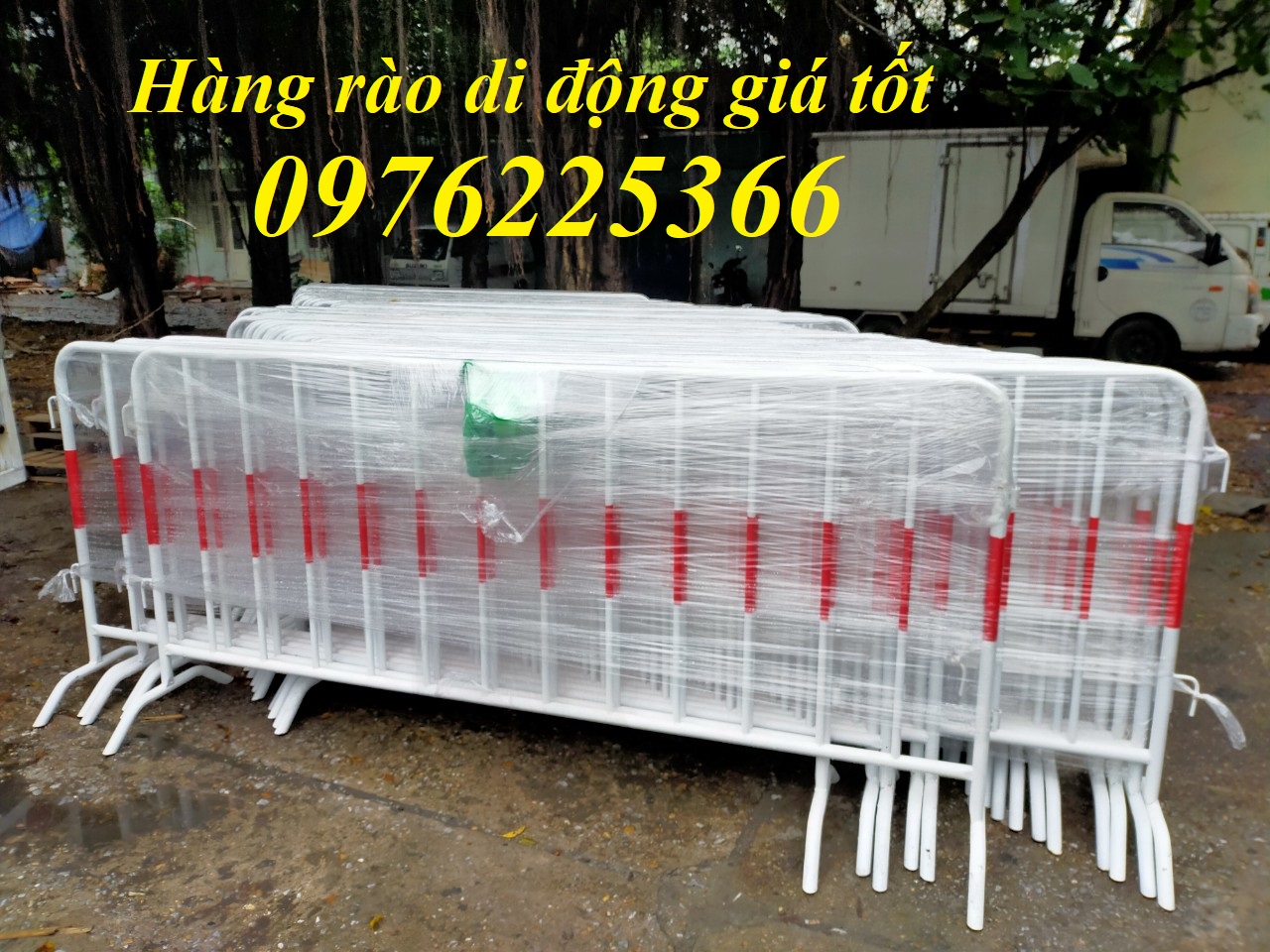 Hàng rào kiểm soát ,hàng rào chắn di động ,khung hàng rào di động