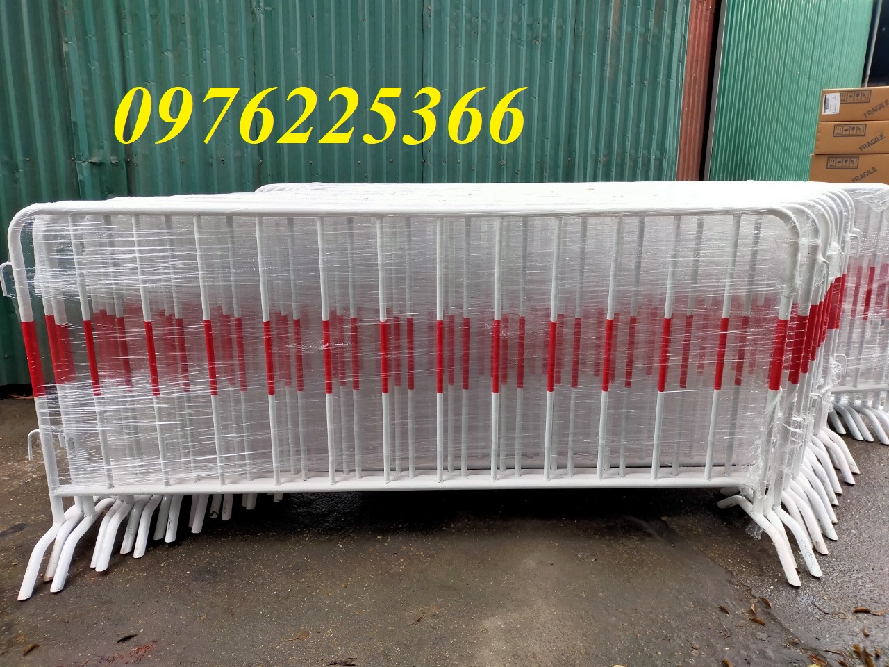 Hàng rào kiểm soát ,hàng rào chắn di động ,khung hàng rào di động