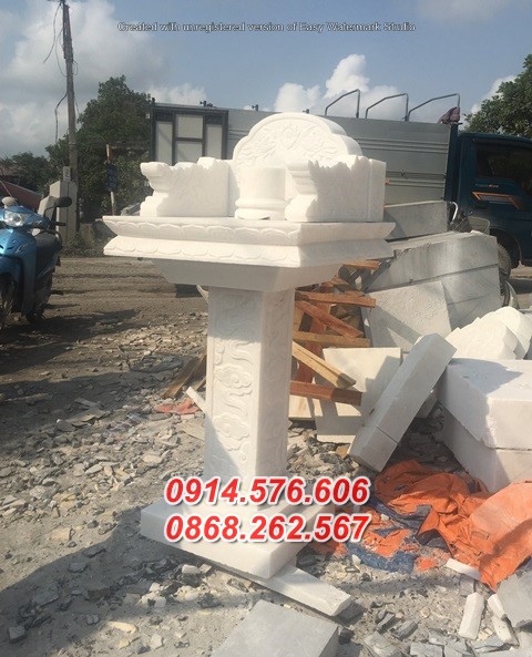 mẫu 428 cây hương thờ bằng đá đẹp bán kiên giang am miếu thờ sơn thần